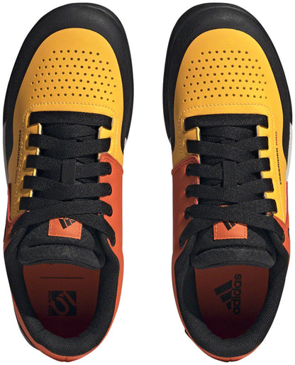 Five Ten Freerider Pro Flat Shoes - Men's Solar Gold/Ftwr White/Impact Orange 13