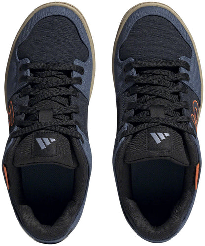 Five Ten Freerider Canvas Flat Shoes - Men's Core Legend Ink/Wonder Steel/Impact Orange 12