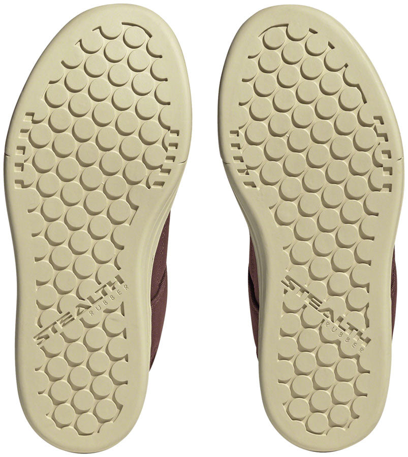 Five Ten Freerider Canvas Flat Shoes - Women's Quiet Crimson/Core Pulse Lime 10