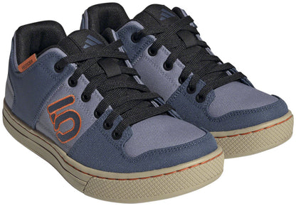 Five Ten Freerider Canvas Flat Shoes - Women's Silver Violet/Wonder Steel/Core BLK 9.5