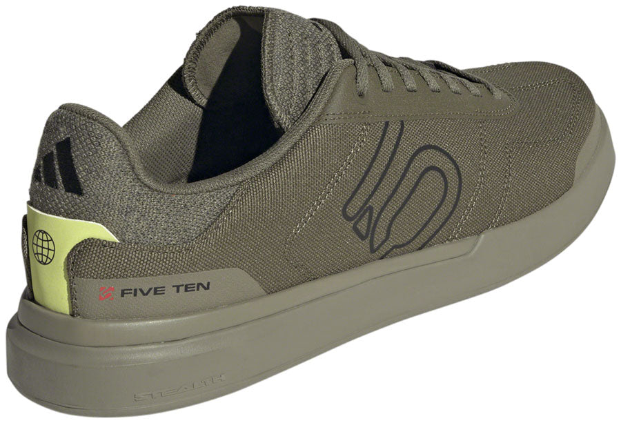 Five Ten Sleuth Deluxe Canvas Flat Shoes - Men's Focus Olive/Core BLK/Orbit Green 7.5