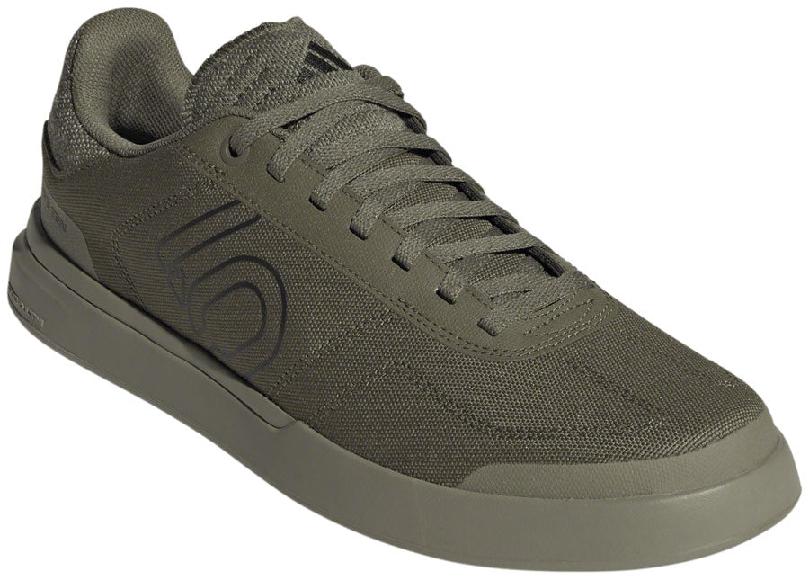 Five Ten Sleuth Deluxe Canvas Flat Shoes - Men's Focus Olive/Core BLK/Orbit Green 7.5