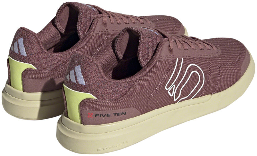 Five Ten Sleuth Deluxe Canvas Flat Shoes - Women's Quiet Crimson/Ftwr White/Core BLK 6.5