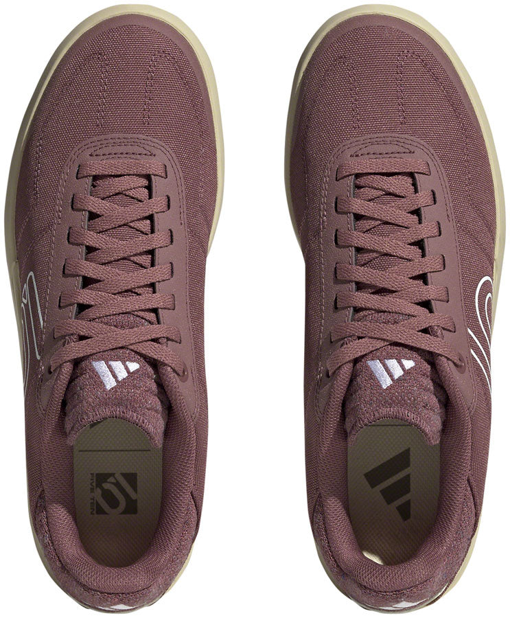Five Ten Sleuth Deluxe Canvas Flat Shoes - Women's Quiet Crimson/Ftwr White/Core BLK 7.5