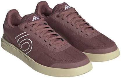Five Ten Sleuth Deluxe Canvas Flat Shoes - Women's Quiet Crimson/Ftwr White/Core BLK 9