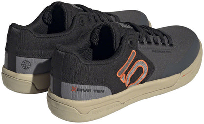 Five Ten Freerider Pro Canvas Flat Shoes - Women's Gray Six/Gray Four/Impact Orange 9.5