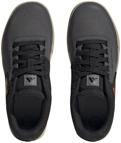 Five Ten Freerider Pro Canvas Flat Shoes - Women's Gray Six/Gray Four/Impact Orange 9