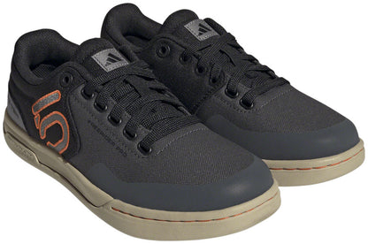 Five Ten Freerider Pro Canvas Flat Shoes - Women's Gray Six/Gray Four/Impact Orange 7.5