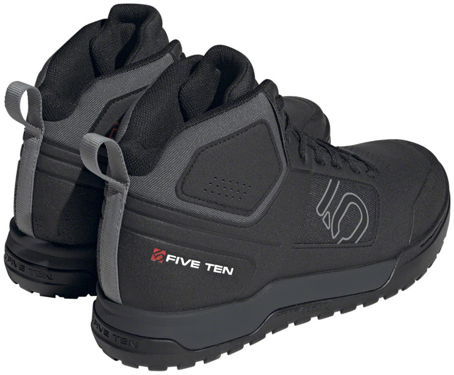 Five Ten Impact Pro Mid Flat Shoes - Men's Core Black/Gray Three/Gray Six 12