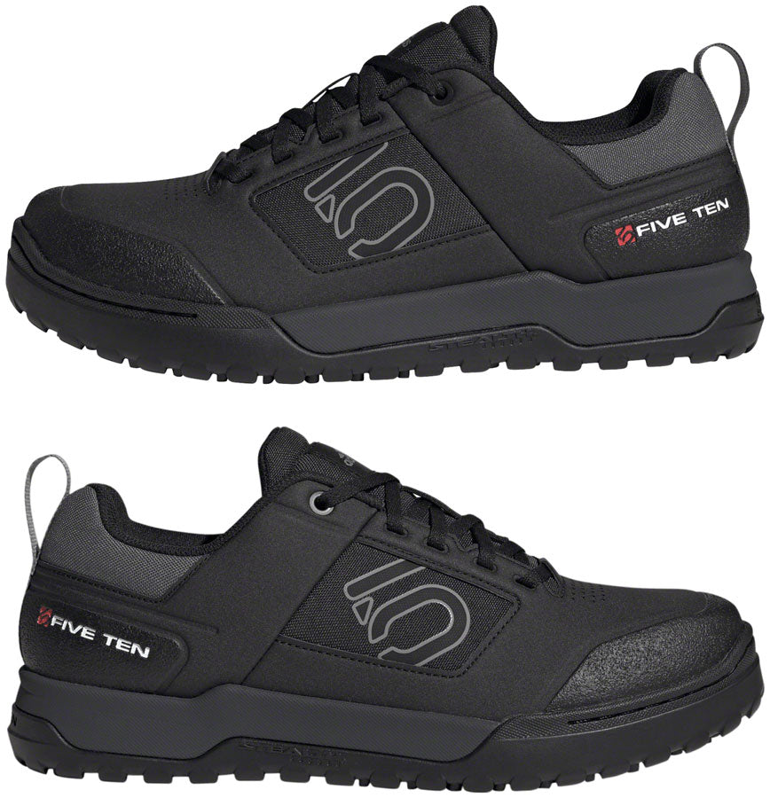 Five Ten Impact Pro Flat Shoes - Men's Core Black/Gray Three/Gray Six 8