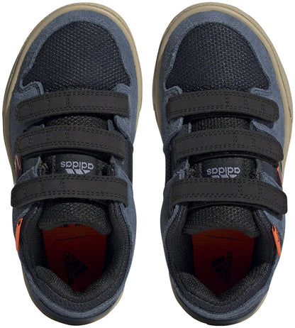 Five Ten Freerider VCS Flat Shoes - Kids Legend Ink/Wonder Steel/Impact Orange 5.5