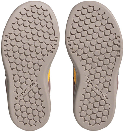 Five Ten Freerider VCS Flat Shoes - Kids Wonder Taupe/Gray One/Solar Gold 5.5