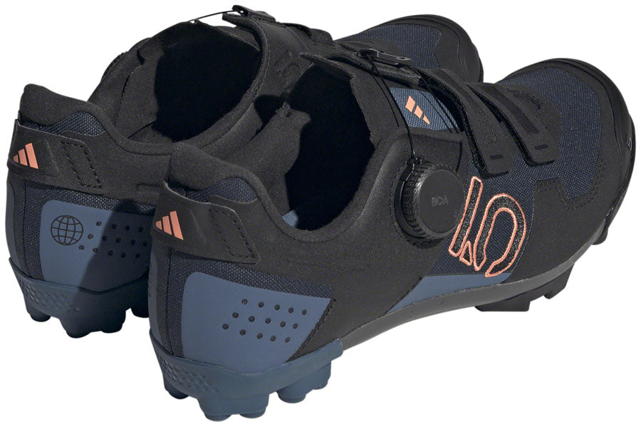 Five Ten Kestrel BOA Mountain Clipless Shoes - Women's Legend Ink/Core BLK/Coral Fusion 7