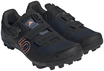 Five Ten Kestrel BOA Mountain Clipless Shoes - Women's Legend Ink/Core BLK/Coral Fusion 10