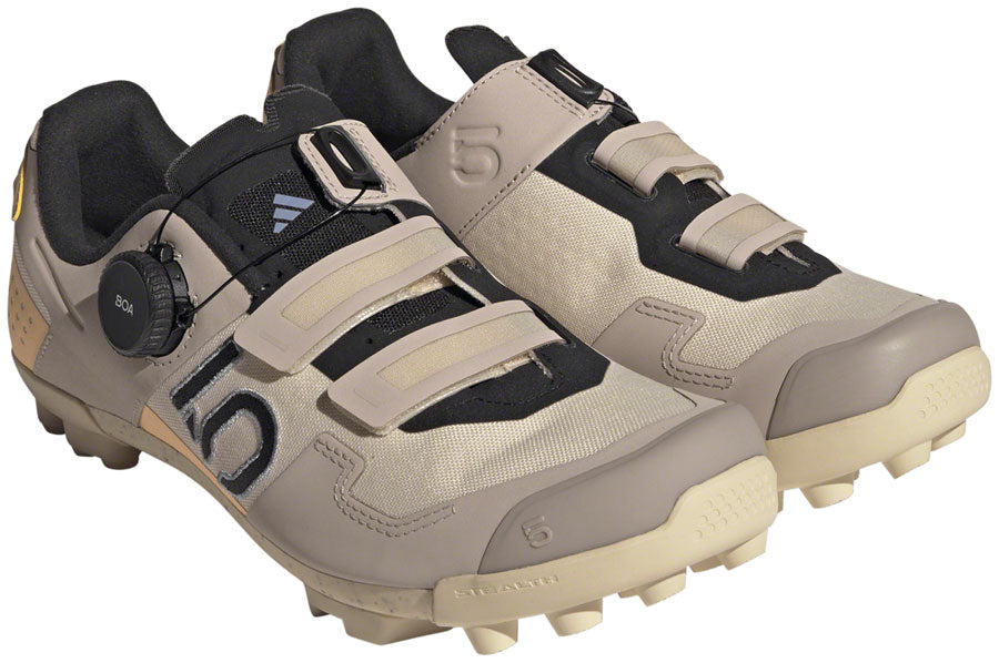 Five Ten Kestrel BOA Mountain Clipless Shoes - Women's Sand Strata/Silver Violet/Acid Orange 7