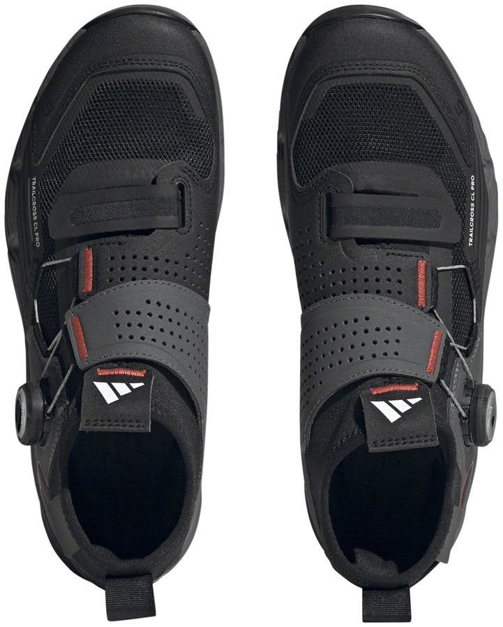 Five Ten Trailcross Pro Mountain Clipless Shoes - Women's Gray Five/Core BLK/Red 8