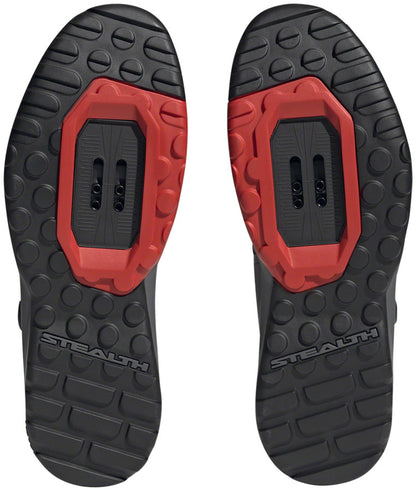 Five Ten Trailcross Pro Mountain Clipless Shoes - Men's Gray Five/Core BLK/Red 7.5