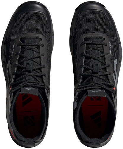 Five Ten Trailcross Mid Pro Flat Shoes - Men's Core BLK/Gray Two/Solar Red 12