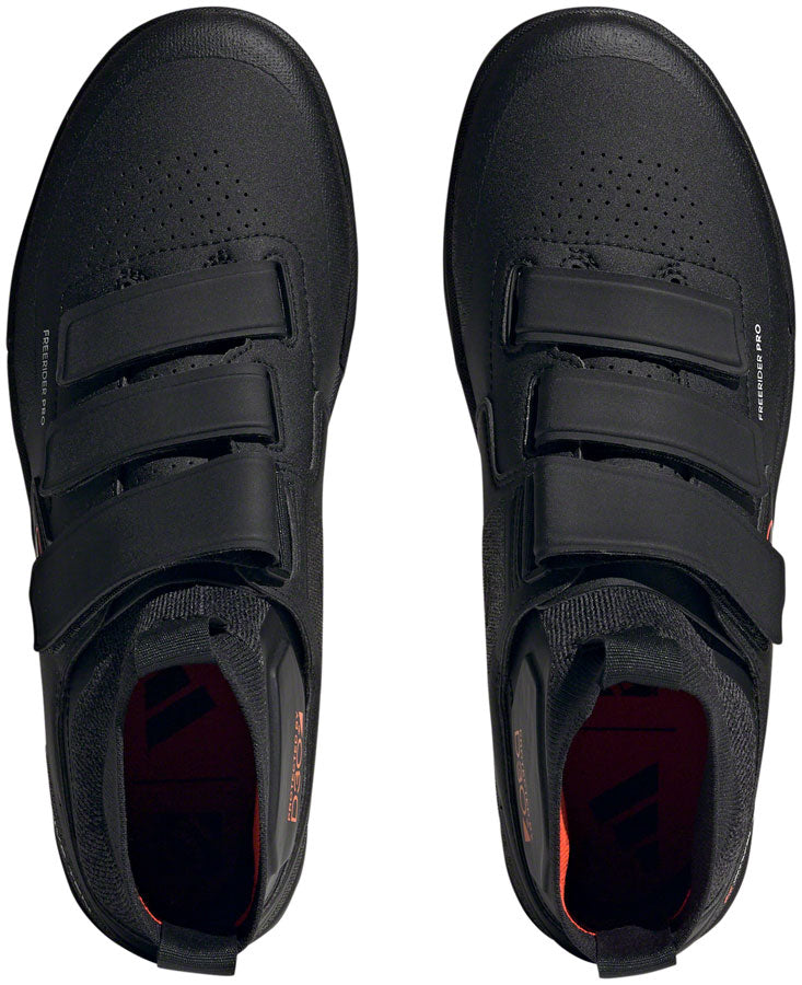 Five Ten Freerider Pro Mid VCS Flat Shoes - Men's Core BLK/Solar Red/Gray Three 11.5