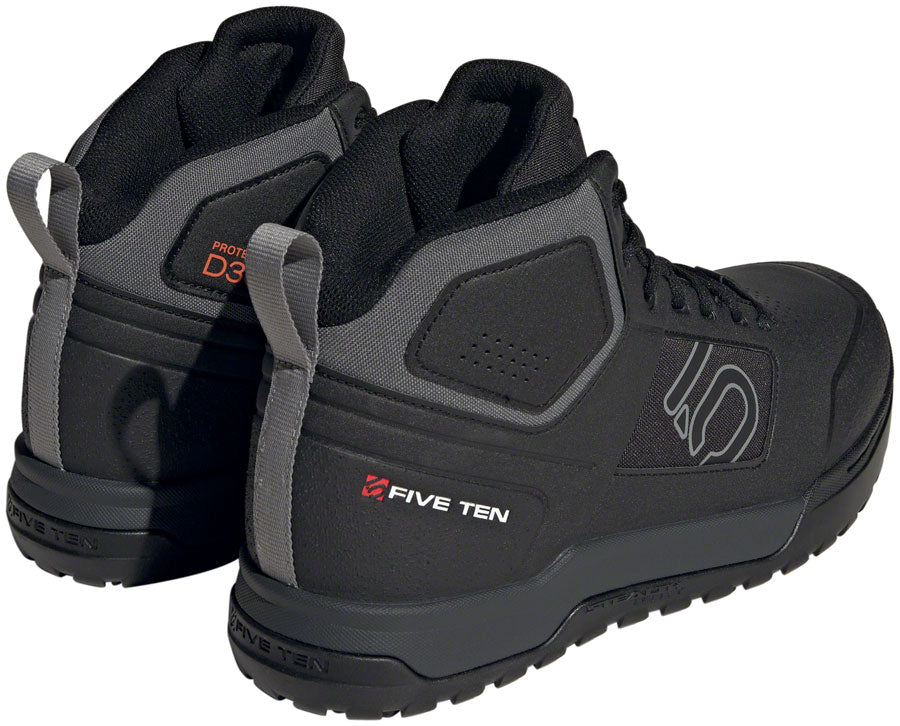 Five Ten Impact Pro Mid Flat Shoes - Men's Core Black/Gray Three/Gray Six 12