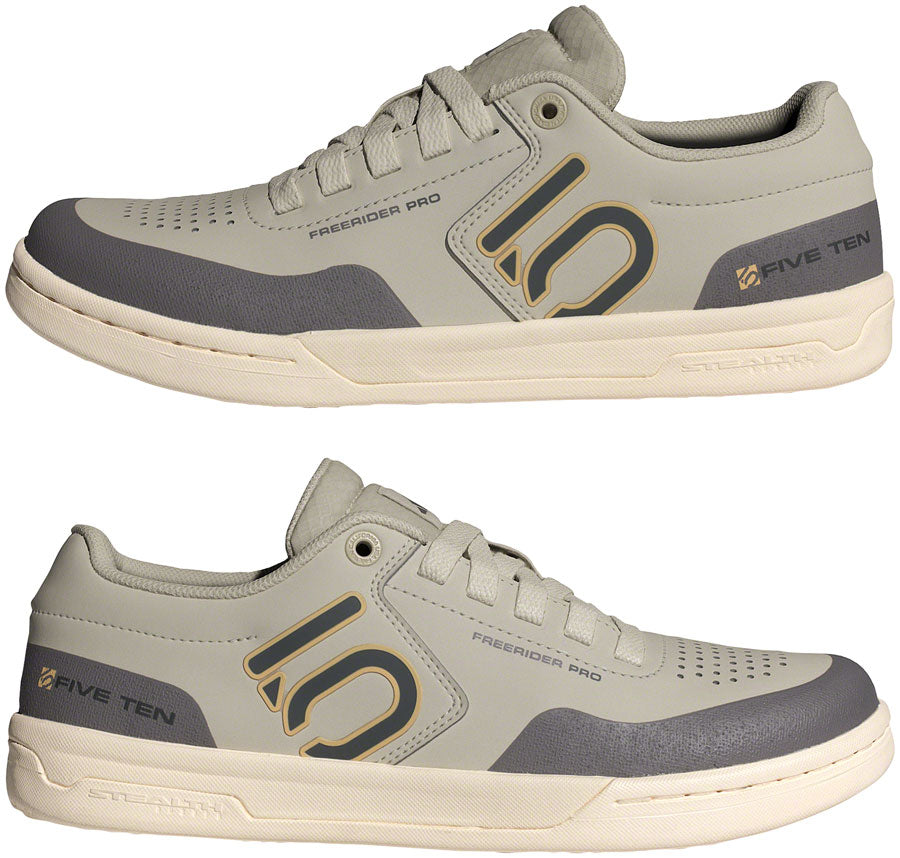 Five Ten Freerider Pro Flat Shoes - Men's Putty Gray/Carbon/Charcoal 13