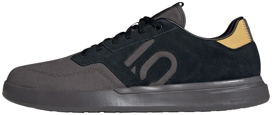 Five Ten Sleuth Flat Shoes - Men's Black/Charcoal/Oat 8.5