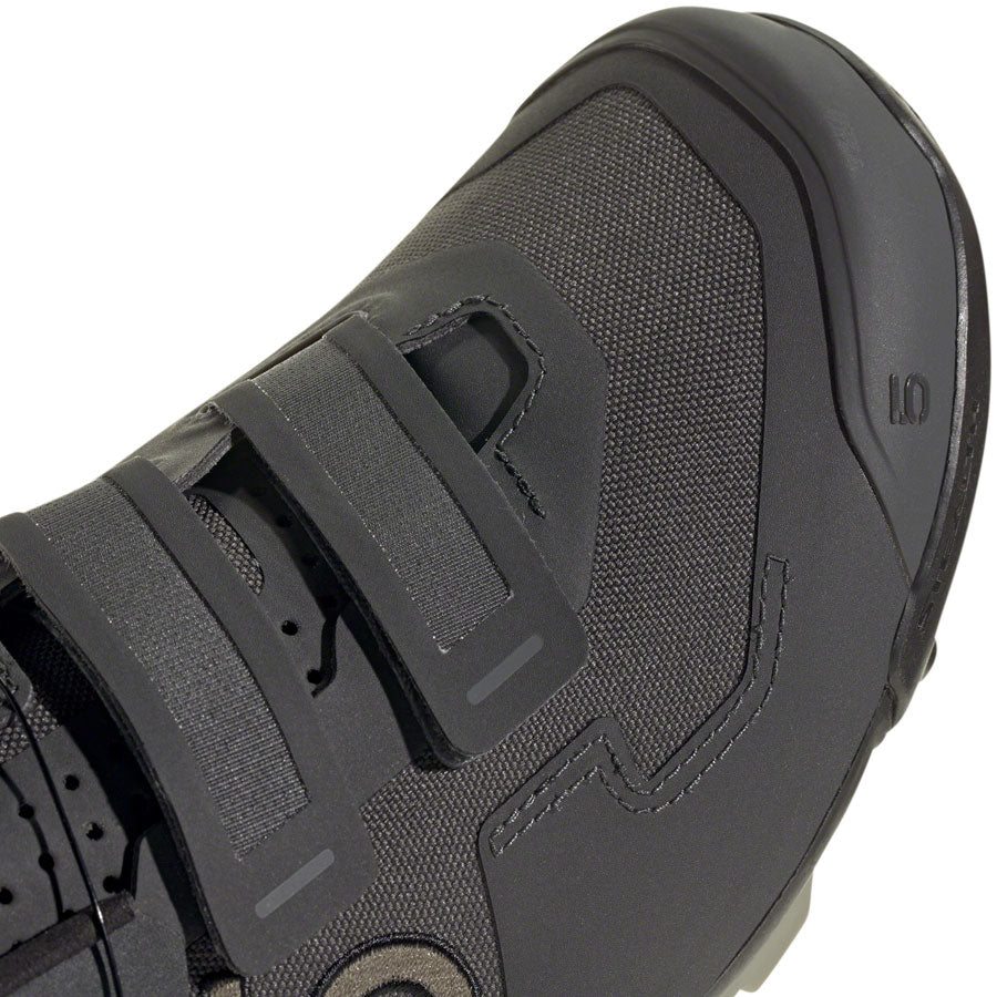 Five Ten Kestrel BOA Mountain Clipless Shoes - Men's Gray Six/Silver Pebble/Olive Strata 12