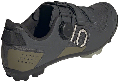 Five Ten Kestrel BOA Mountain Clipless Shoes - Men's Gray Six/Silver Pebble/Olive Strata 11