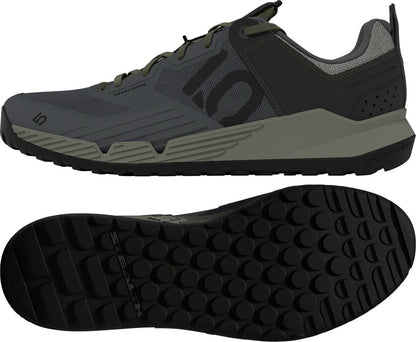 Five Ten Trailcross XT Flat Shoes - Men's Gray Six/Core BLK/Olive Strata 12