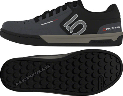 Five Ten Freerider Pro Flat Shoes - Men's Gray Six/Silver Pebble/Core BLK 8