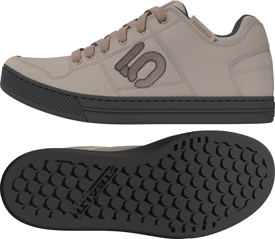 Five Ten Freerider Canvas Flat Shoes - Women's Wonder Taupe/Warm Clay/Gray Six 8.5