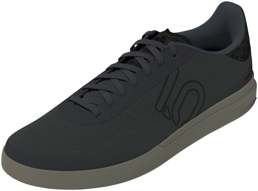 Five Ten Sleuth DLX Canvas Flat Shoes - Men's Gray Six/Core BLK/Olive Strata 6.5