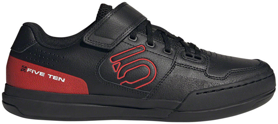 Five Ten Hellcat Mountain Clipless Shoes - Men's Core Black/Red/FTWR White 6