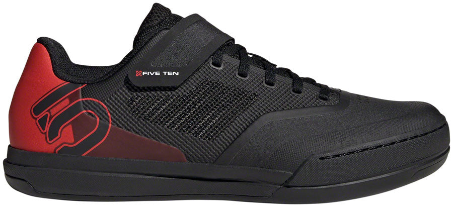 Five Ten Hellcat Pro Mountain Clipless Shoes - Men's Core BLK/Core BLK/Red 12.5