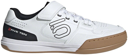 Five Ten Hellcat Mountain Clipless Shoes - Men's FTWR White/Core Black/Red 4