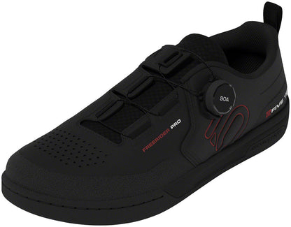 Five Ten Freerider Pro BOA Flat Shoes - Men's Core Black/Red/FTWR White 8