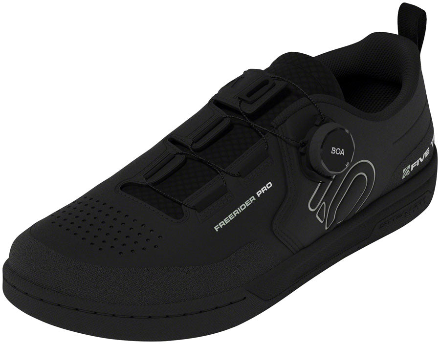 Five Ten Freerider Pro BOA Flat Shoes - Women's  Core BLK/Linen Green/FTWR White 11