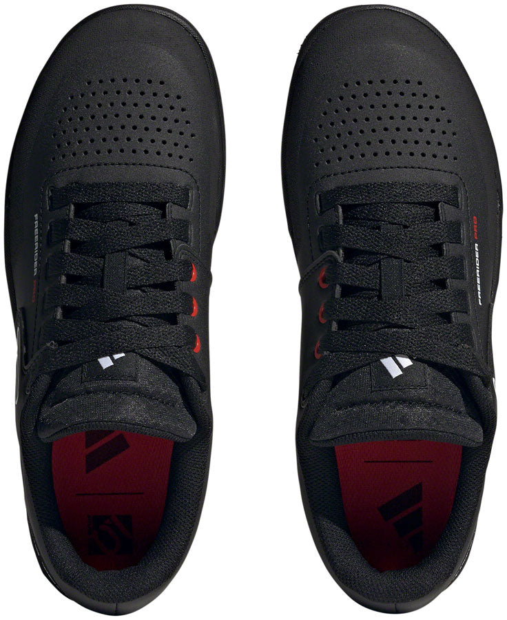 Five Ten Freerider Pro Flat Shoes - Men's Core BLK/FTWR White/FTWR White 6.5