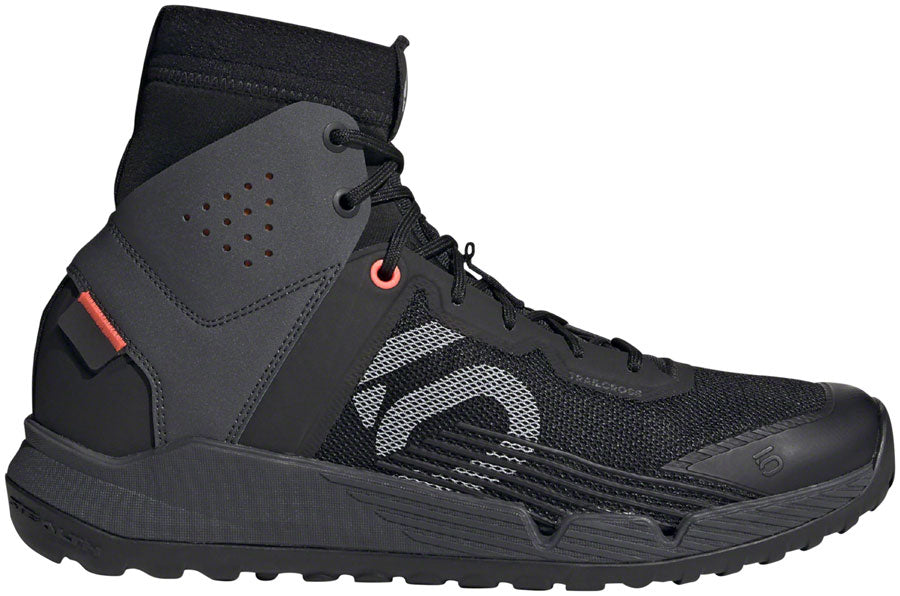 Five Ten Trailcross Mid Pro Flat Shoes - Men's Core BLK / Gray Two / Solar Red 7.5