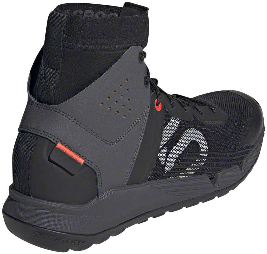 Five Ten Trailcross Mid Pro Flat Shoes - Men's Core BLK / Gray Two / Solar Red 7.5