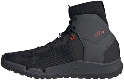 Five Ten Trailcross Mid Pro Flat Shoes - Men's Core BLK / Gray Two / Solar Red 7.5