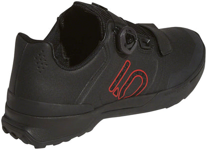Five Ten Kestrel Pro BOA Mountain Clipless Mountain Clipless Shoes - Men's Core BLK / Red / Gray Six 7.5