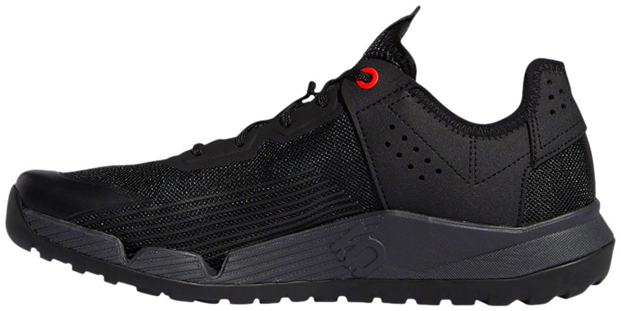 Five Ten Trailcross LT Flat Shoes  -  Women's Core BLK / Gray Two / Solar Red 9.5