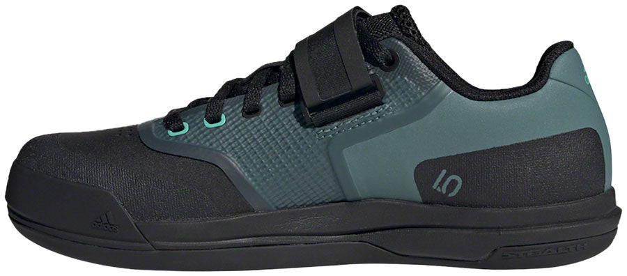 Five Ten Hellcat Pro Mountain Clipless Shoes  -  Women's Core BLK/Crystal White/DGH Solid Gray 6