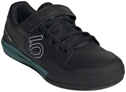 Five Ten Hellcat Mountain Clipless Shoes - Women's Core BLK / Crystal White / Hazy Emerald 10.5