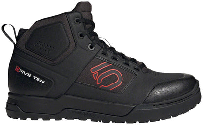 Five Ten Impact Pro Mid Flat Shoes  -  Men's Core Black/Red/Core Black 8