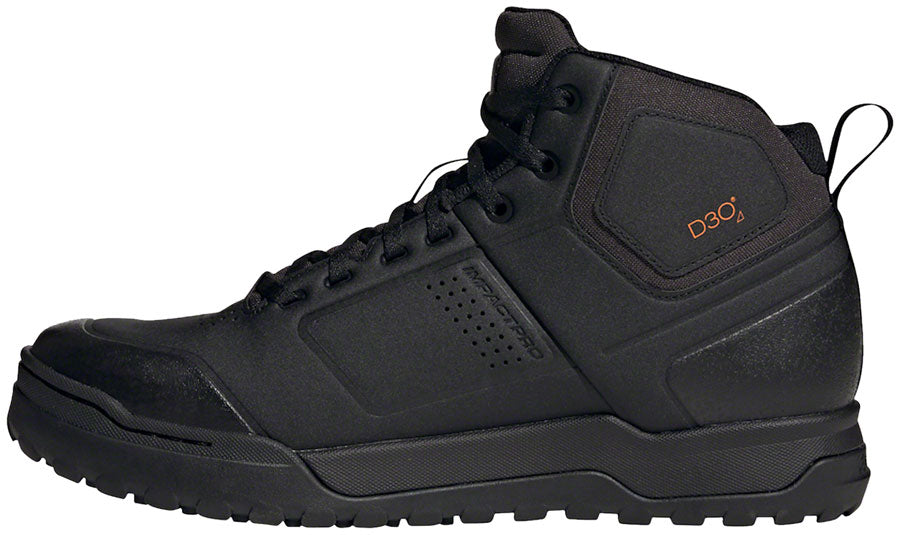 Five Ten Impact Pro Mid Flat Shoes  -  Men's Core Black/Red/Core Black 10.5