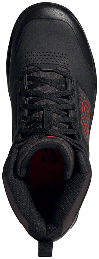Five Ten Impact Pro Mid Flat Shoes  -  Men's Core Black/Red/Core Black 9.5