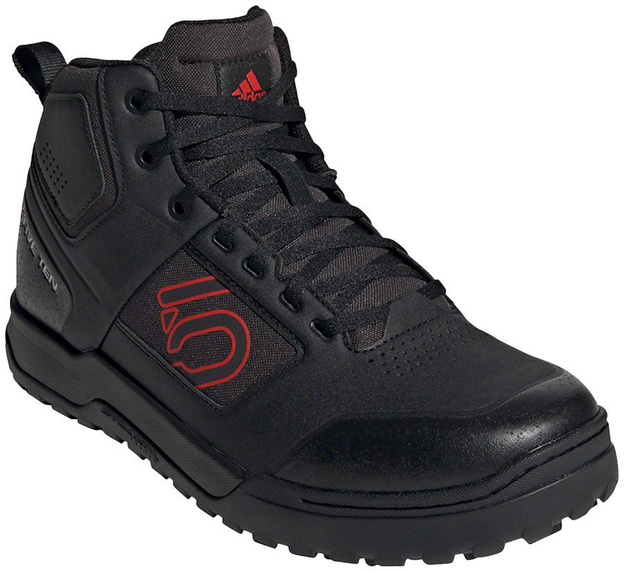 Five Ten Impact Pro Mid Flat Shoes  -  Men's Core Black/Red/Core Black 8