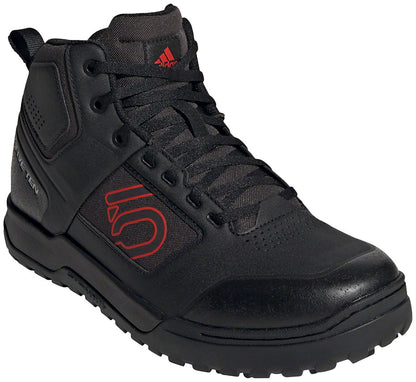 Five Ten Impact Pro Mid Flat Shoes  -  Men's Core Black/Red/Core Black 9.5